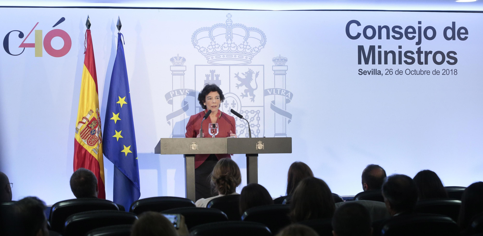 Las imágenes de la reunión del Consejo de Ministros en Sevilla