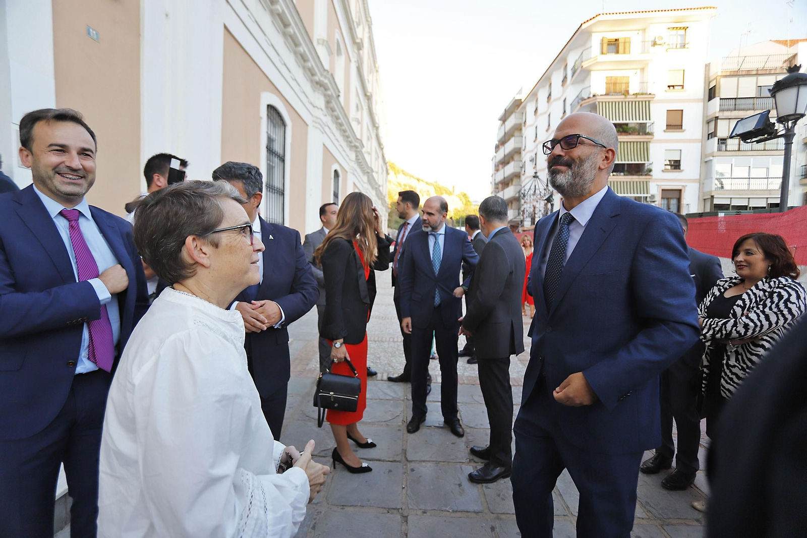 Imágenes de la recepción a los invitados a la gala de los Onubenses del Año