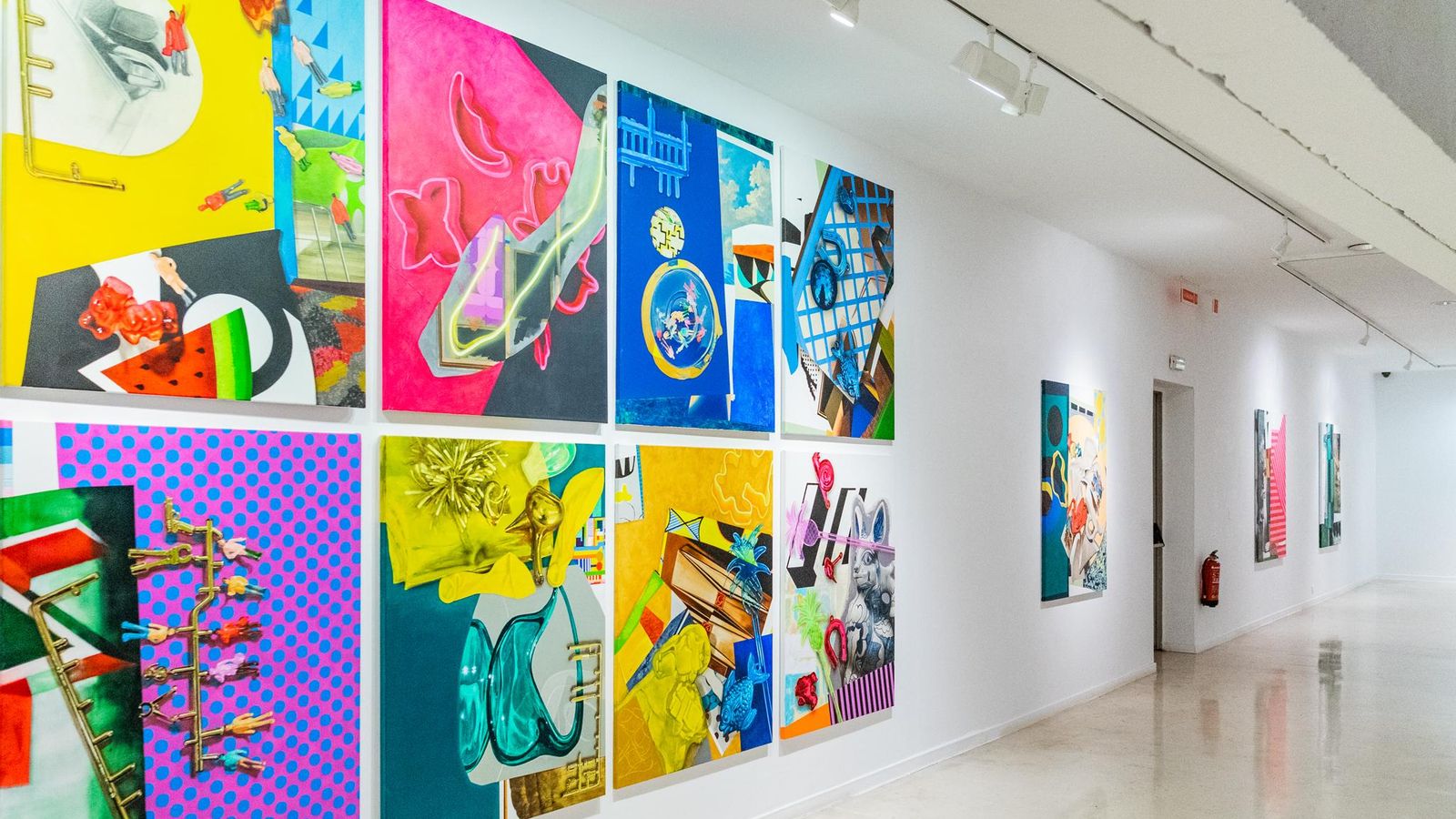 CAC Málaga La Coracha exposición de Chanivet de la obra 'La huella en la harina' CAC Málaga La Coracha exposición de Chanivet de la obra 'La huella en la harina'