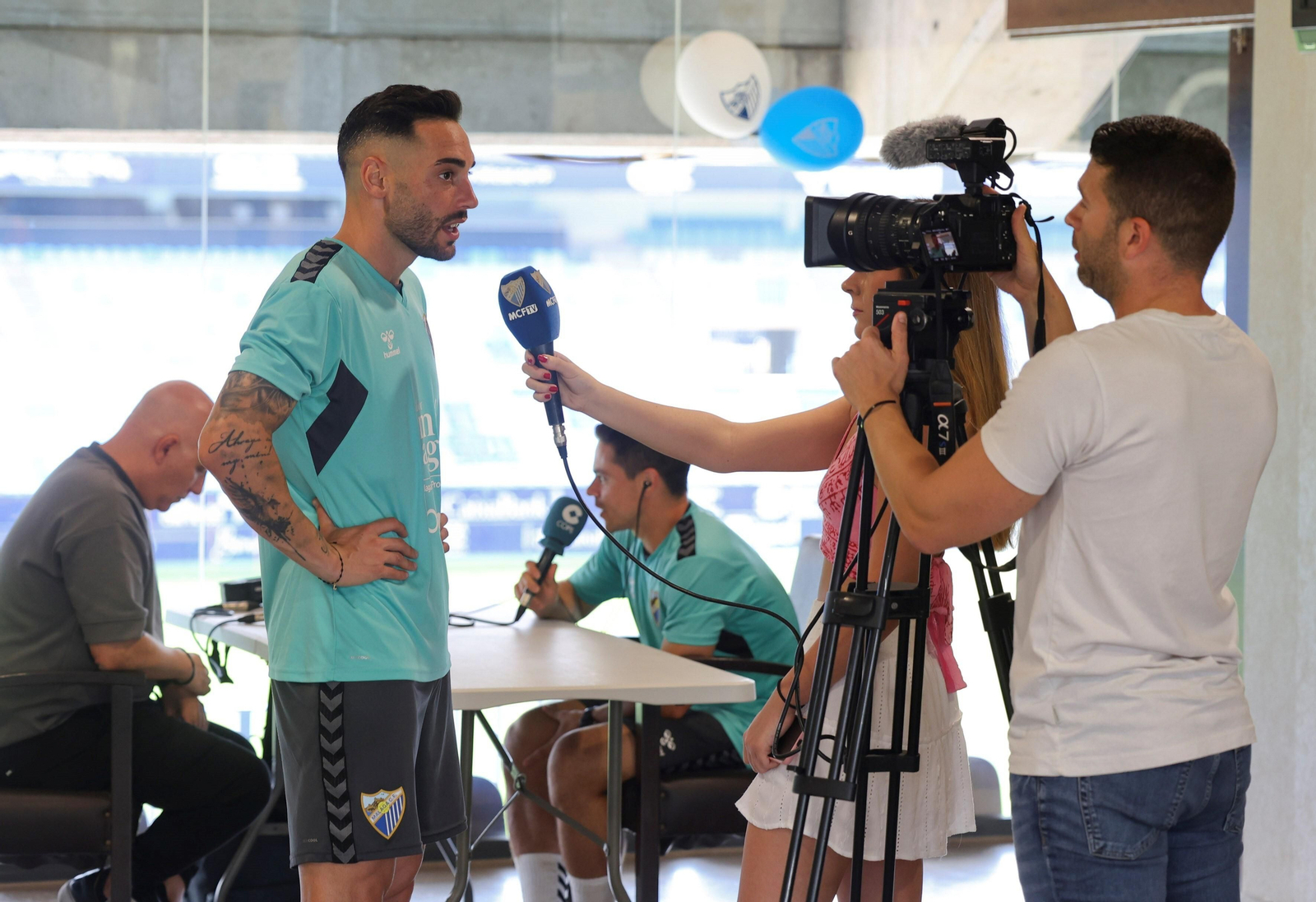 El Media Day del Málaga CF, en fotos