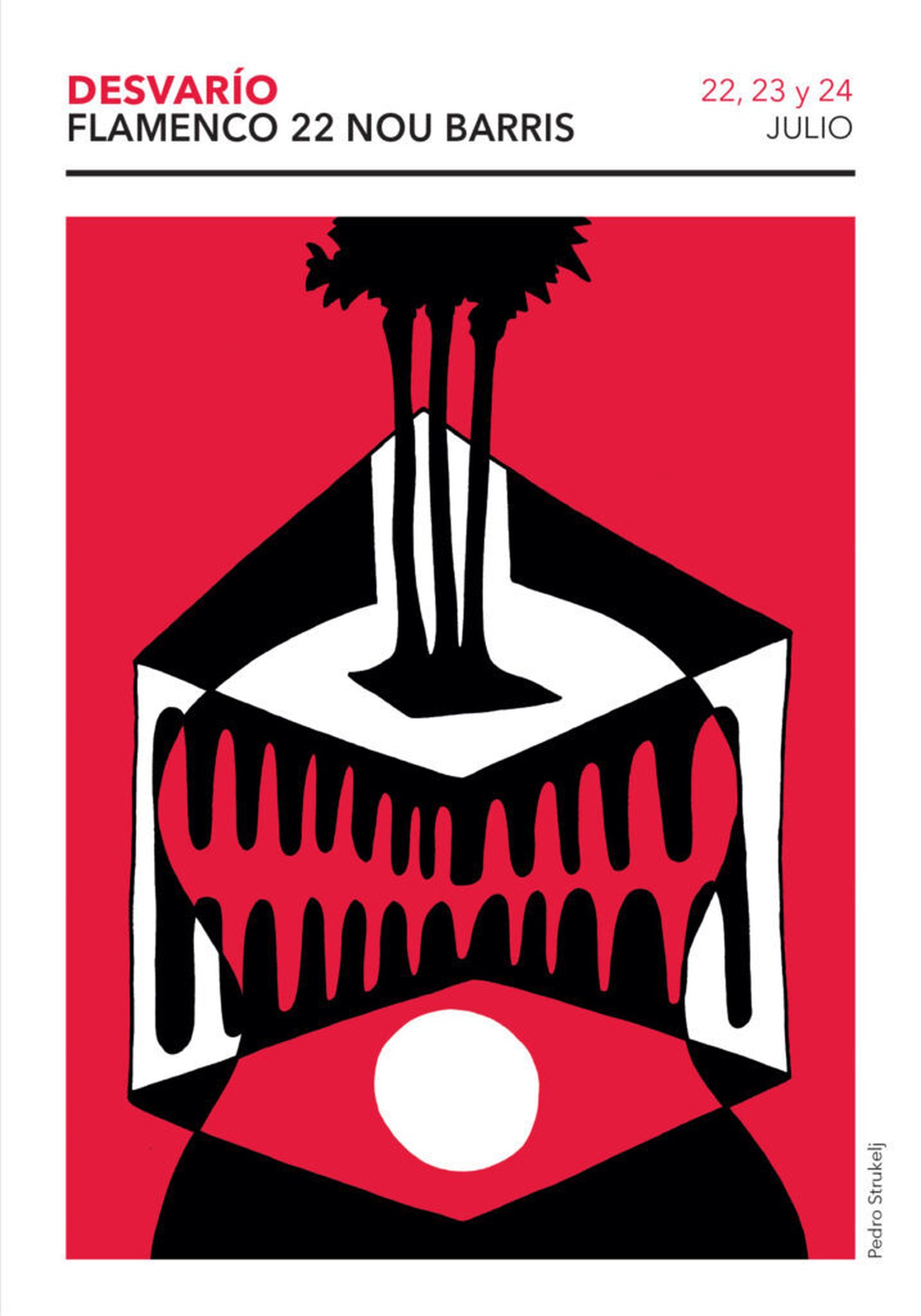 Cartel de la II edición de 'Desvarío Flamenco'