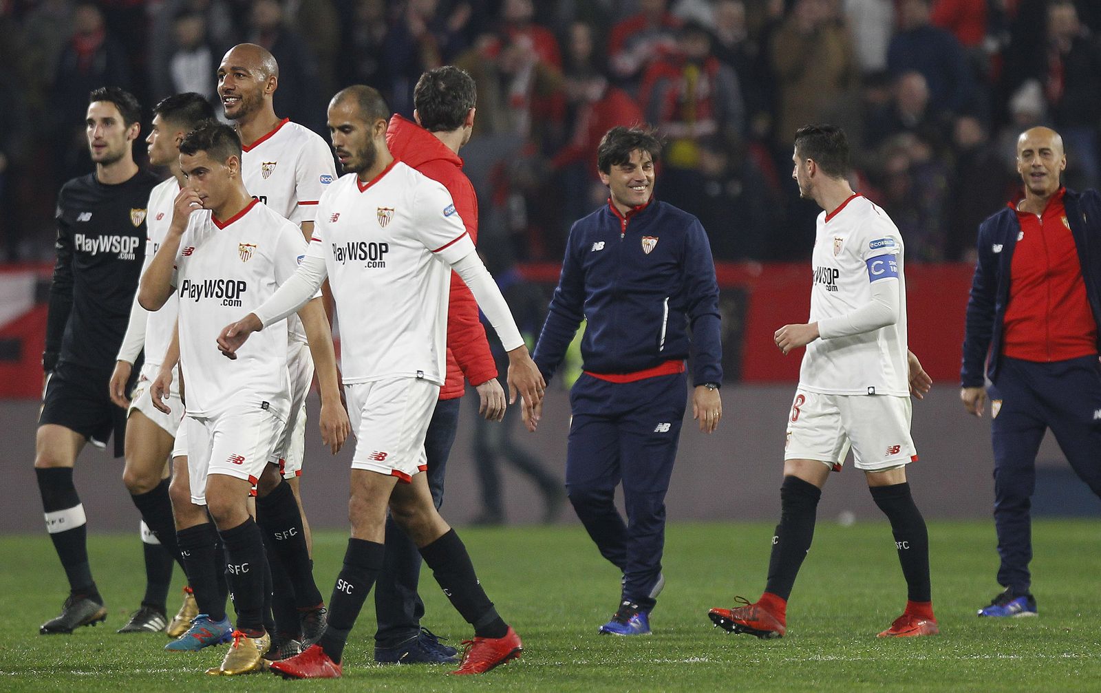 El Sevilla FC-Atlético de Madrid de Copa, en imágenes