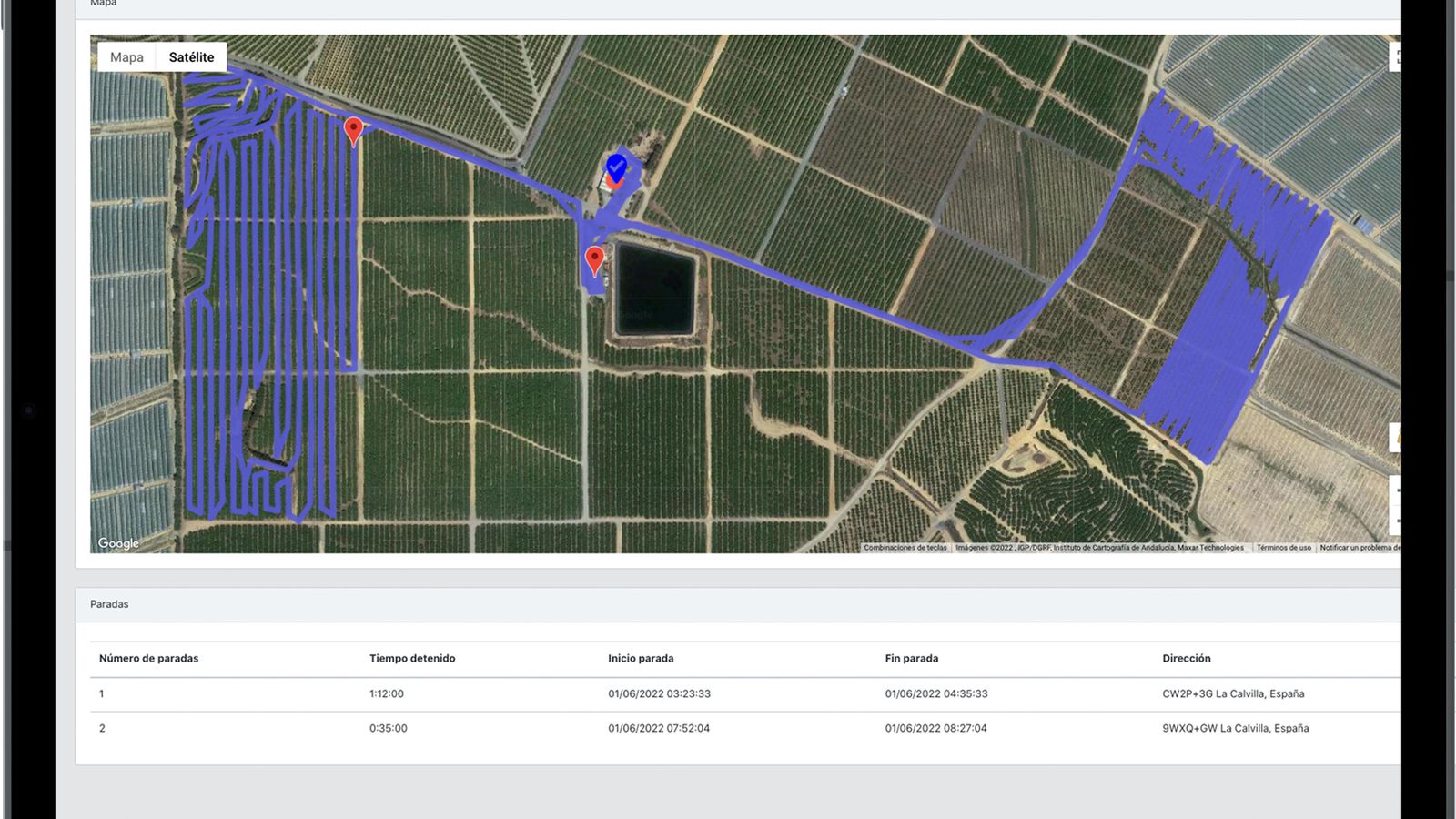 Control de costes de Agrogestia