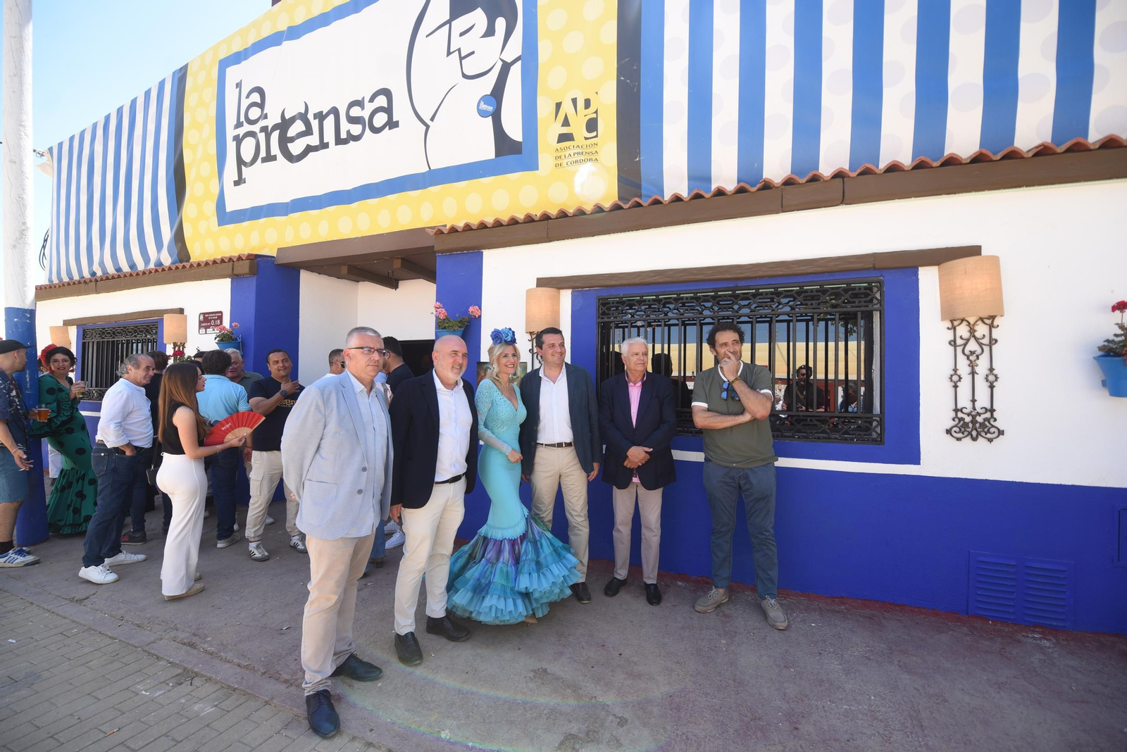 Las mejores imágenes de un lunes de Feria en Córdoba cargado de comidas de empresa y recepciones