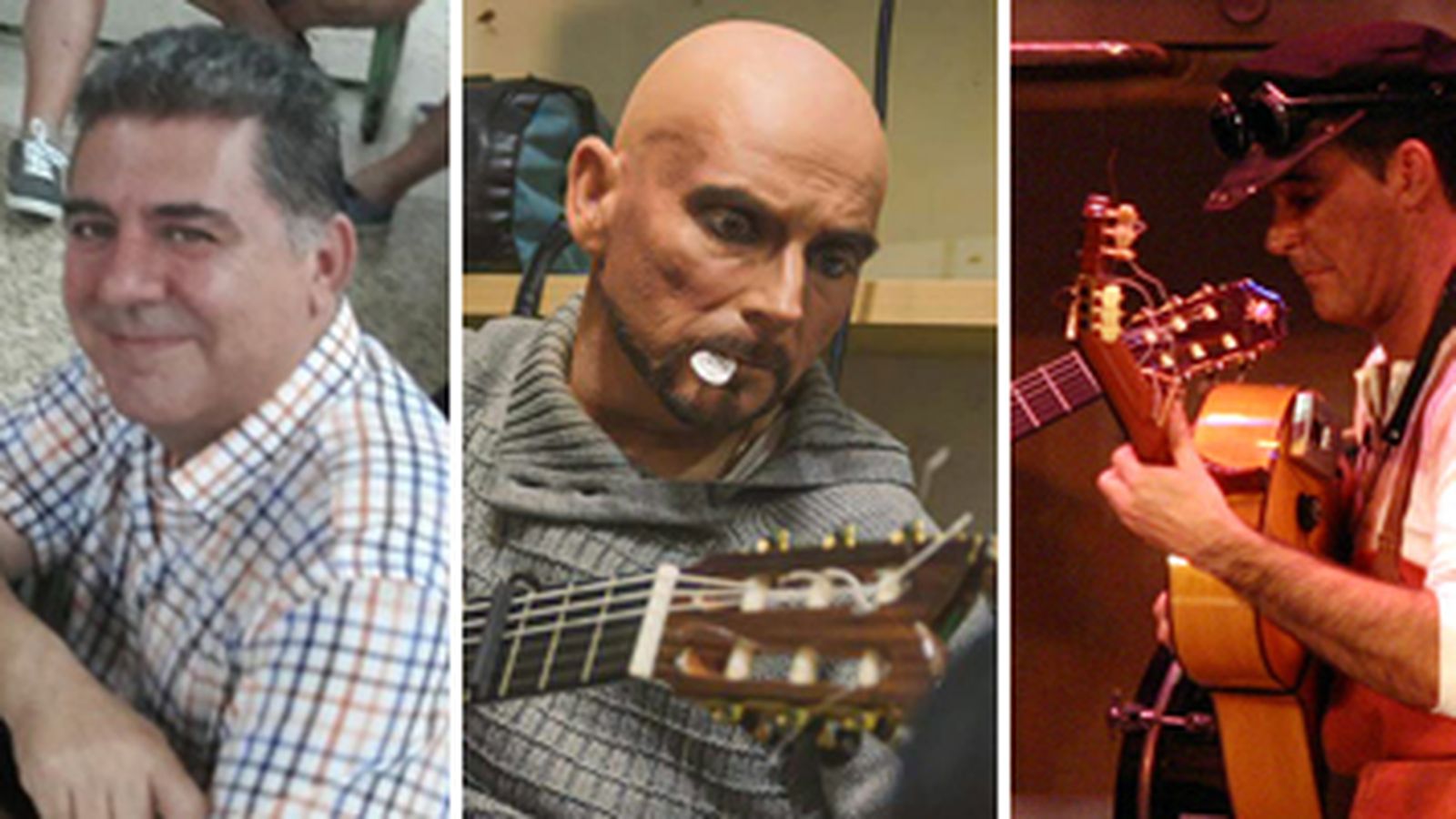 De izquierda a derecha, Nene Cheza, Quico Moreno Verdulla, Joaquín Gutiérrez, Angelín Iglesias y Francisco Javier Alcántara.