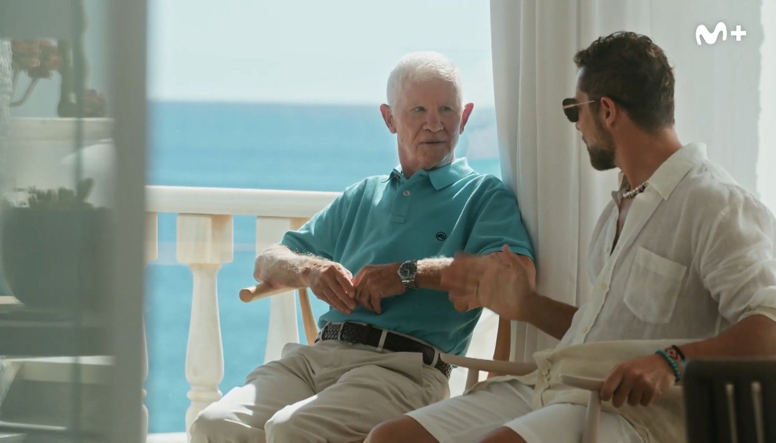 David Bisbal con su padre, Pepe Bisbal, en el documental biográfico para Movistar Plus +