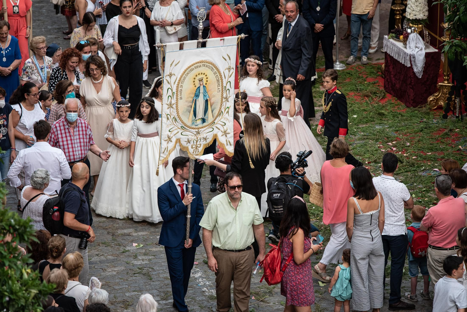 Imágenes de la procesión del Corpus en Huelva