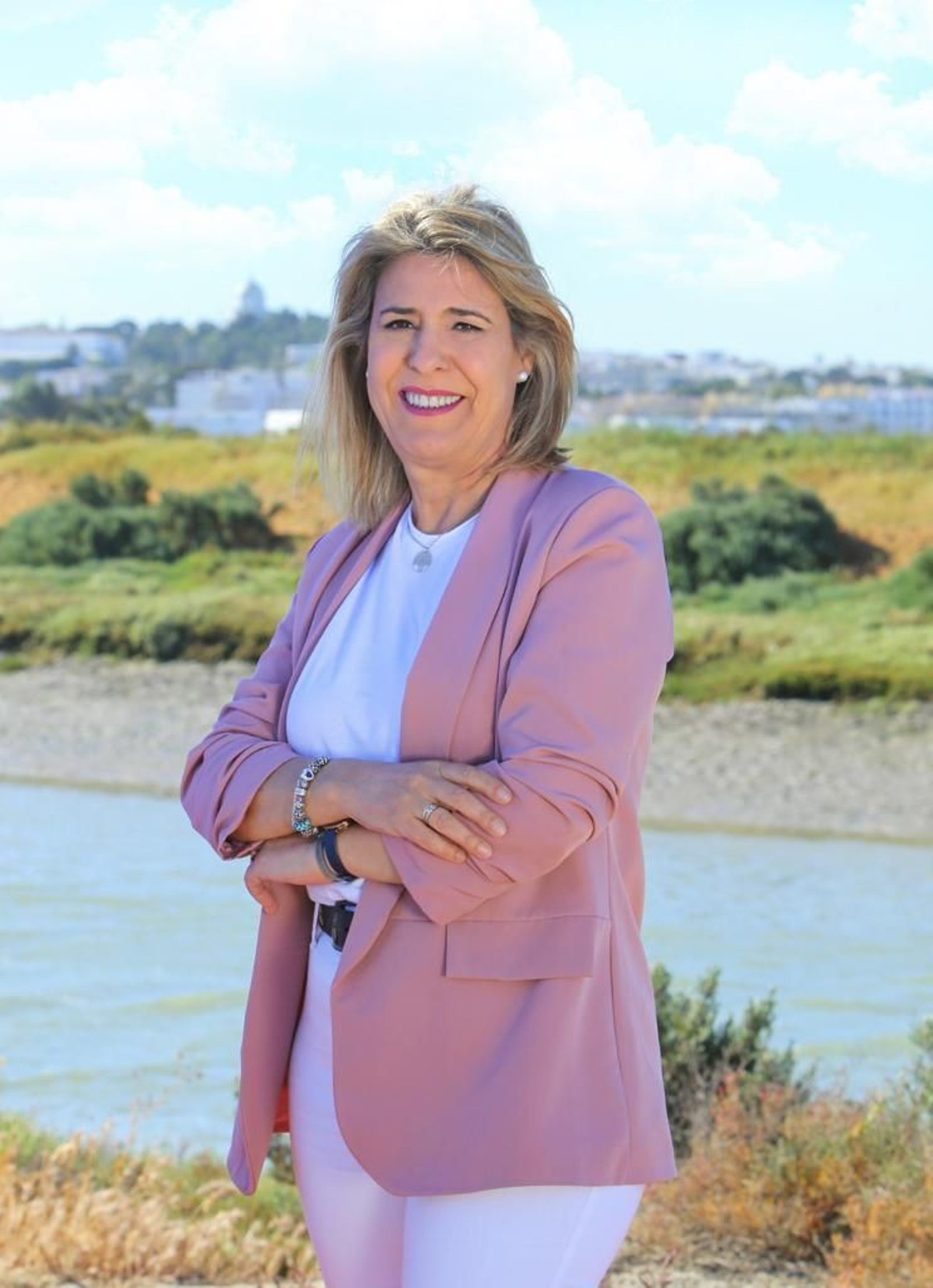 Mª Ángeles Martínez (PSOE). 56 años. Funcionaria. Ha sido delegada de Obras.