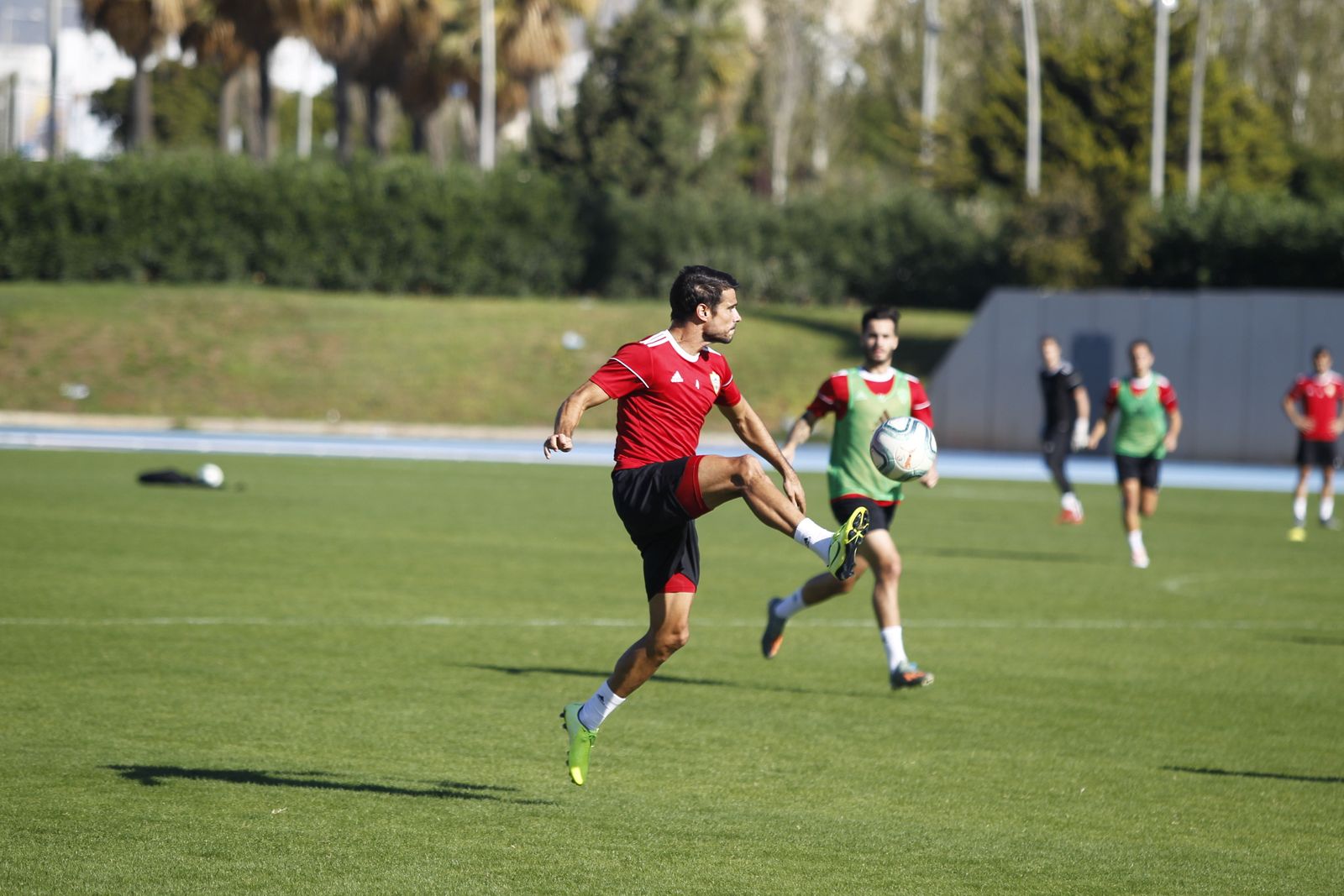 Fotogalería del entrenamiento del Almería 7-XI
