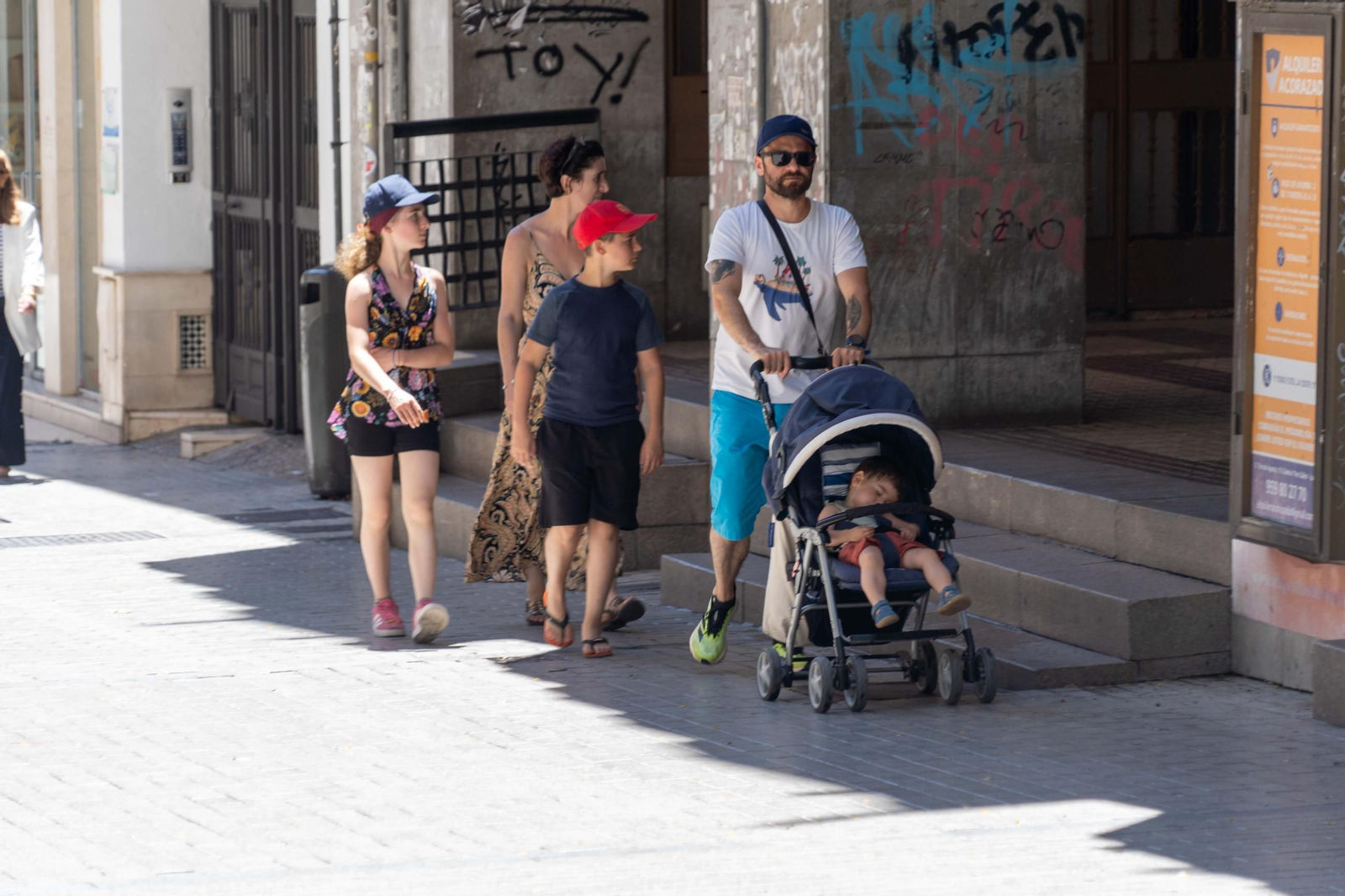 La Plaza Quintero Báez, espacio peatonal, arbolado y punto de encuentro urbano.