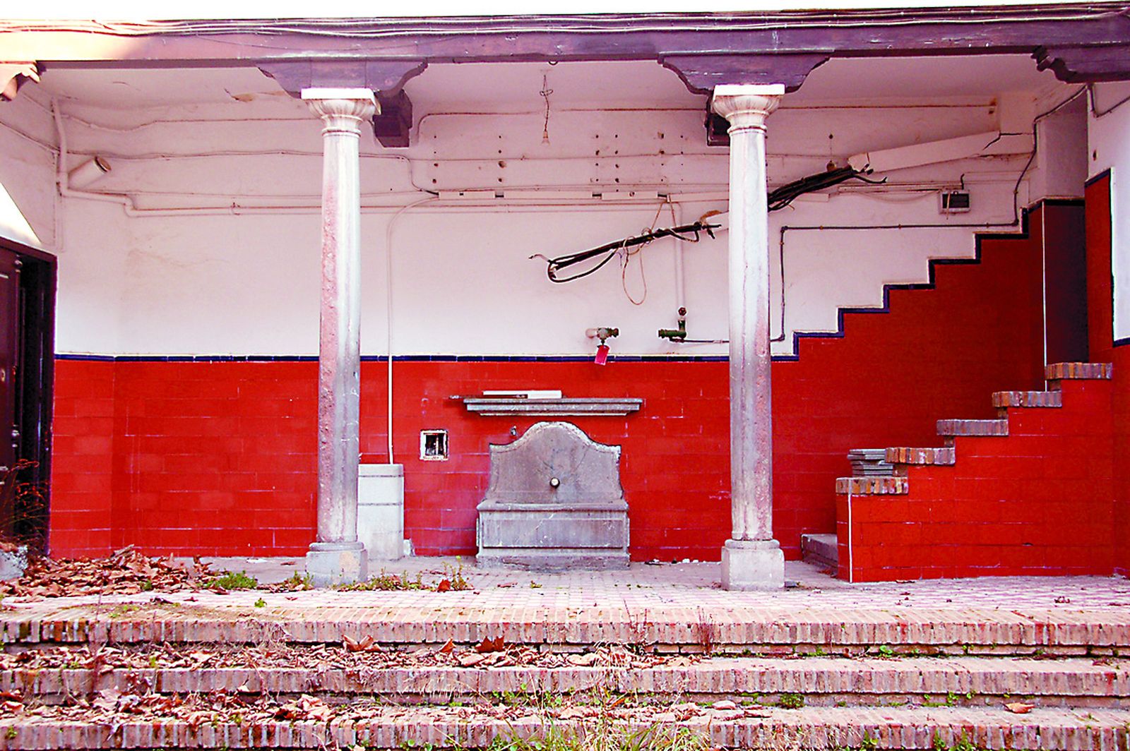 Estado del interior de la casa.