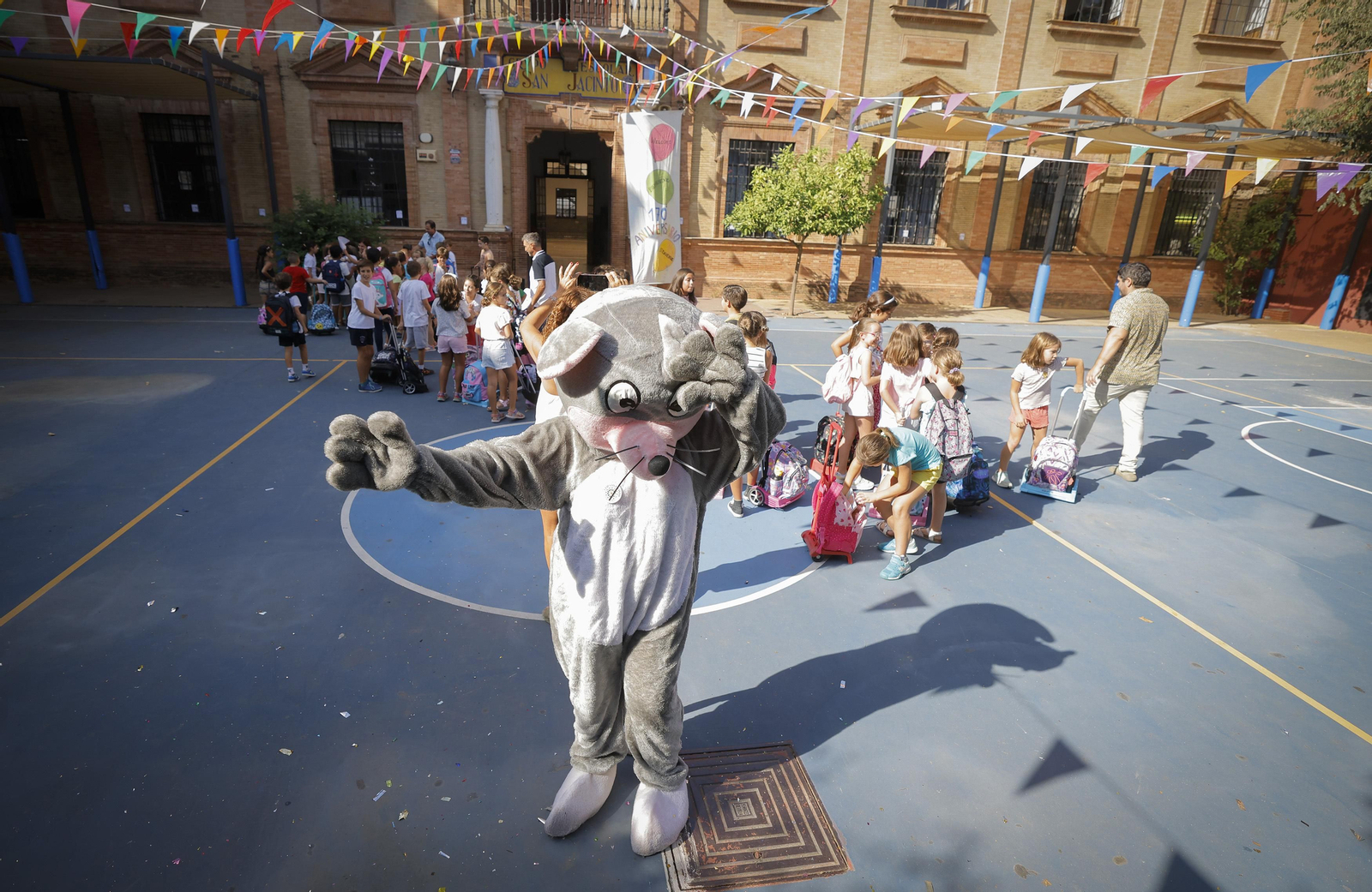 Las imágenes de la vuelta al colegio