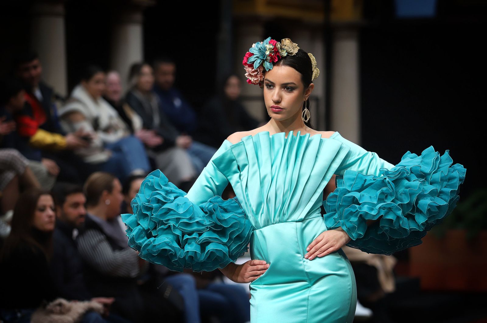 Huelva Flamenca 2023. Imágenes del Certamen de Diseñadores Noveles de Andalucía