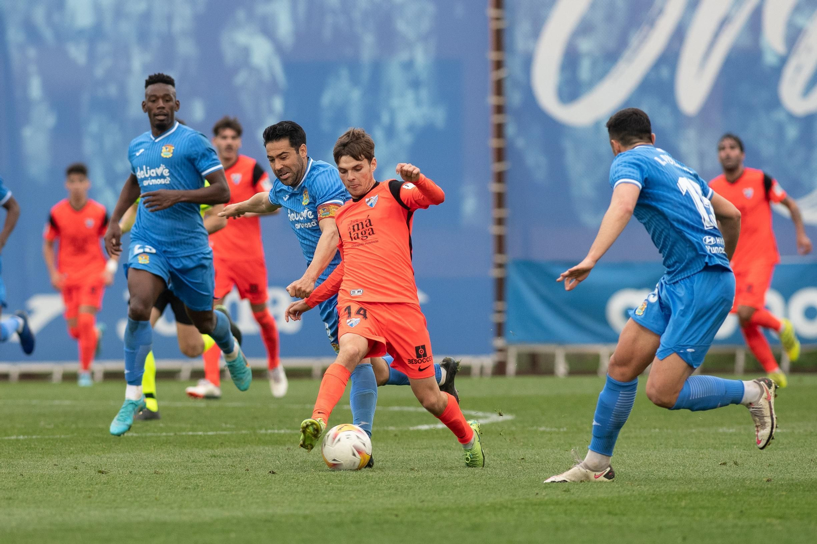 Las fotos del Málaga CF-Fuenlabrada