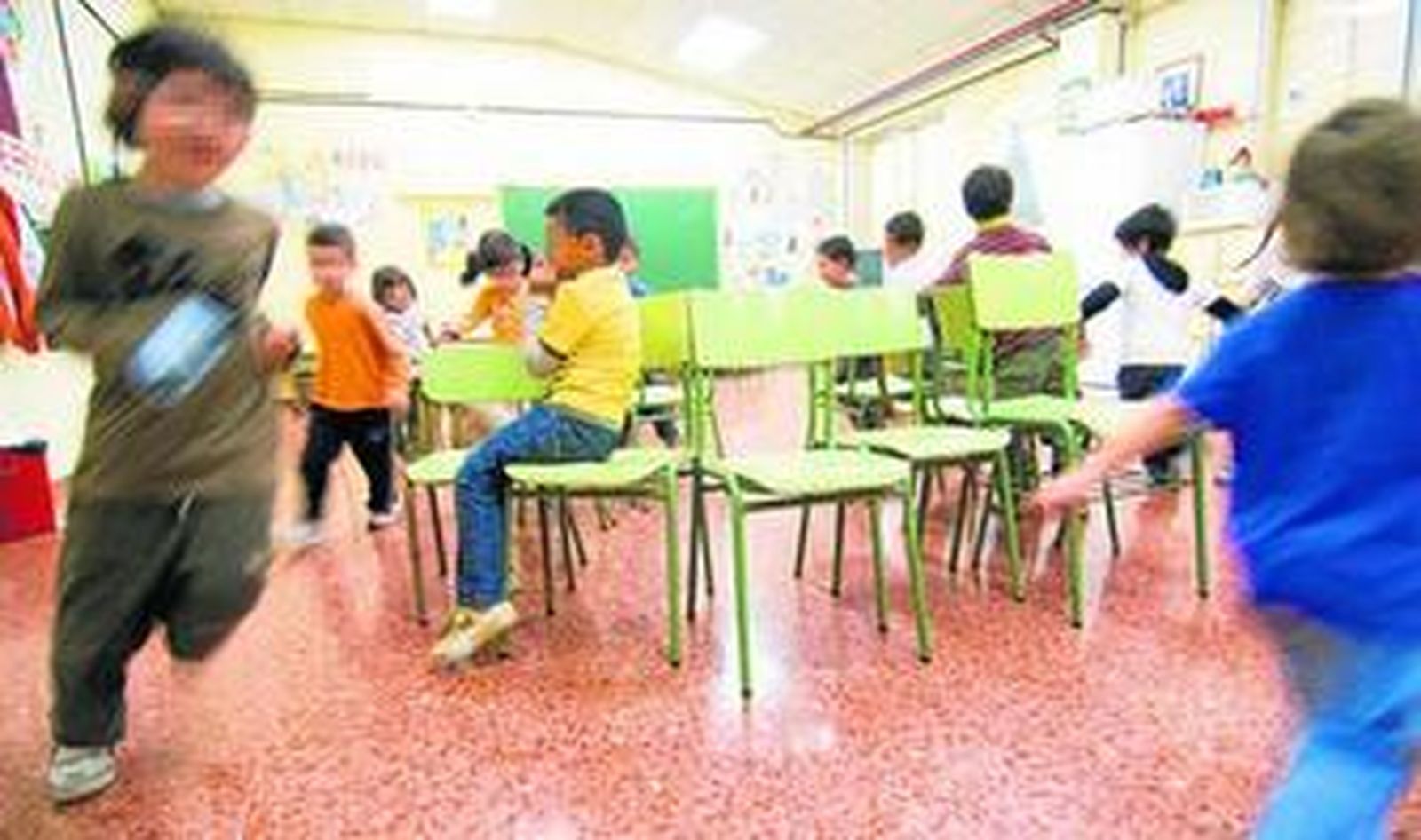 Actividades extraescolares en un colegio de Granada.