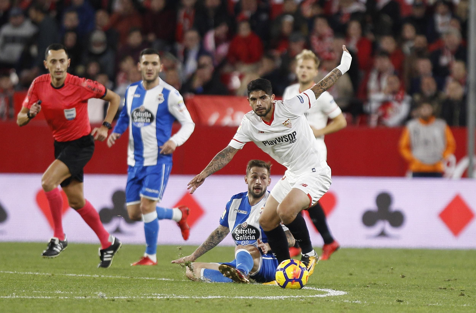 Las imágenes del Sevilla-Deportivo de la Coruña