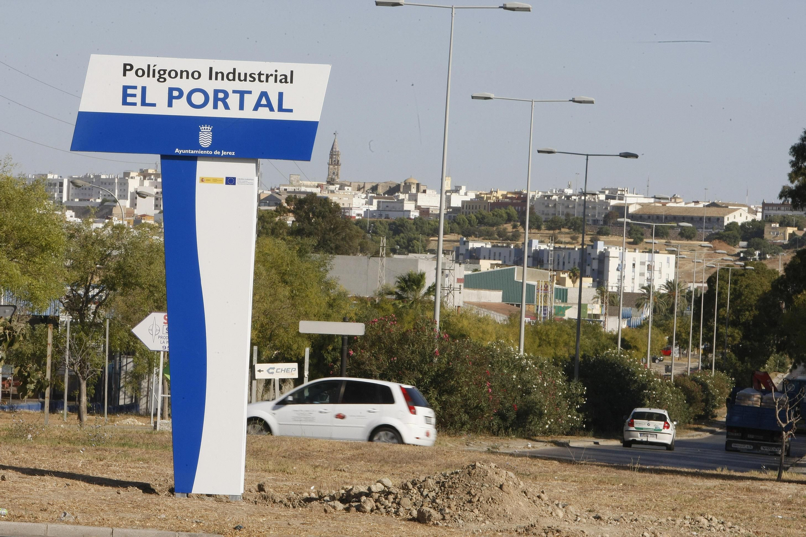 Una vista del polígono 'El Portal', donde acaecieron los hechos.