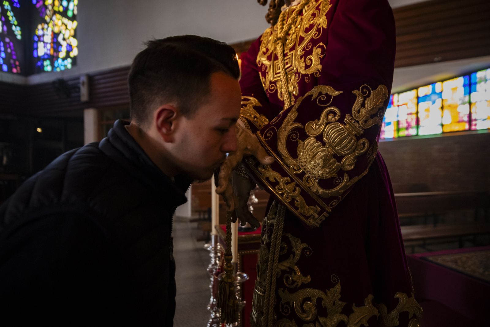Las imágenes de los besapiés y besamanos del Segundo Domingo de Cuaresma en Jerez