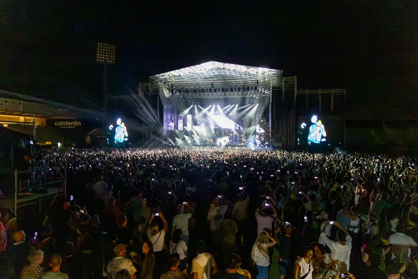 El primer concierto en Jaén de  Juan Luis Guerra, en el Vive Jaén Music Fest