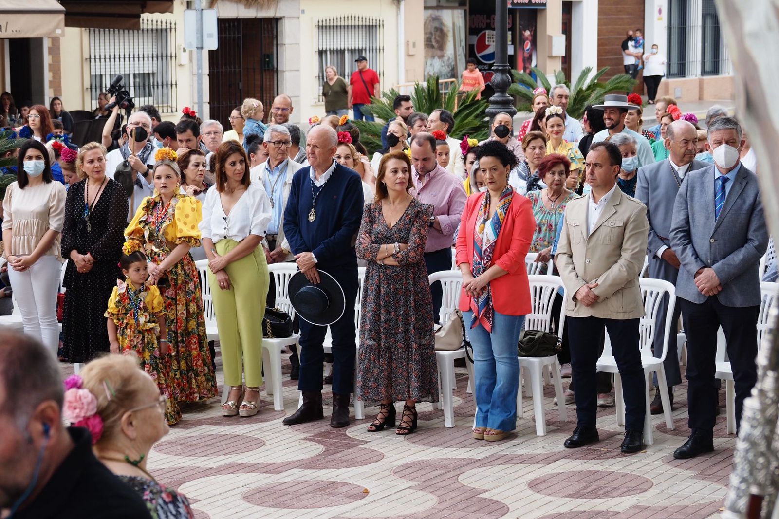 Salida de la Hermandad del Rocío de Palos de la Frontera