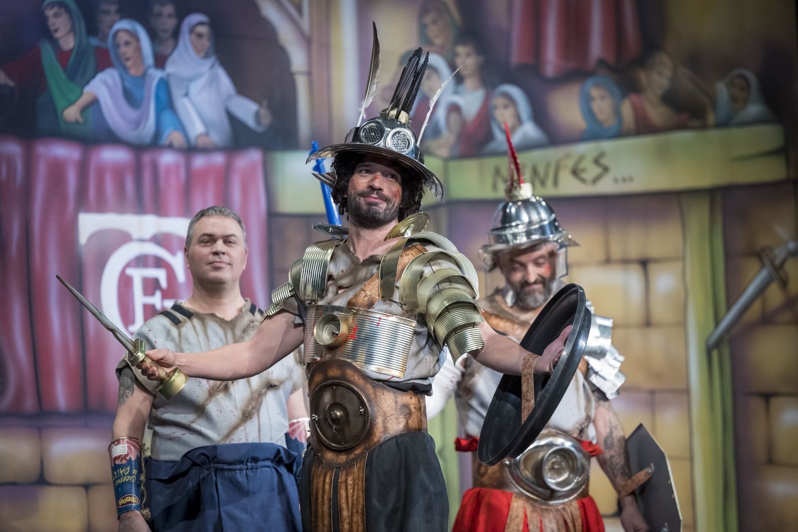 Cuarteto 'Escuela de Gladiadores el Pópulo'
