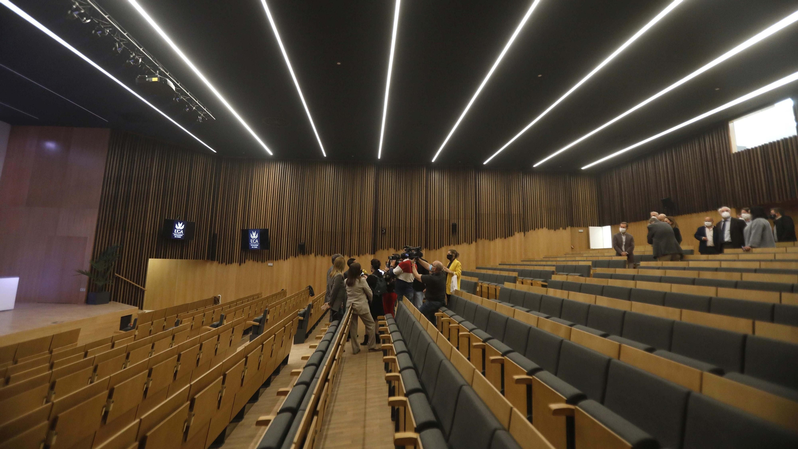 Las fotos del nuevo salón de actos de la Escuela Politécnica Superior de Algeciras