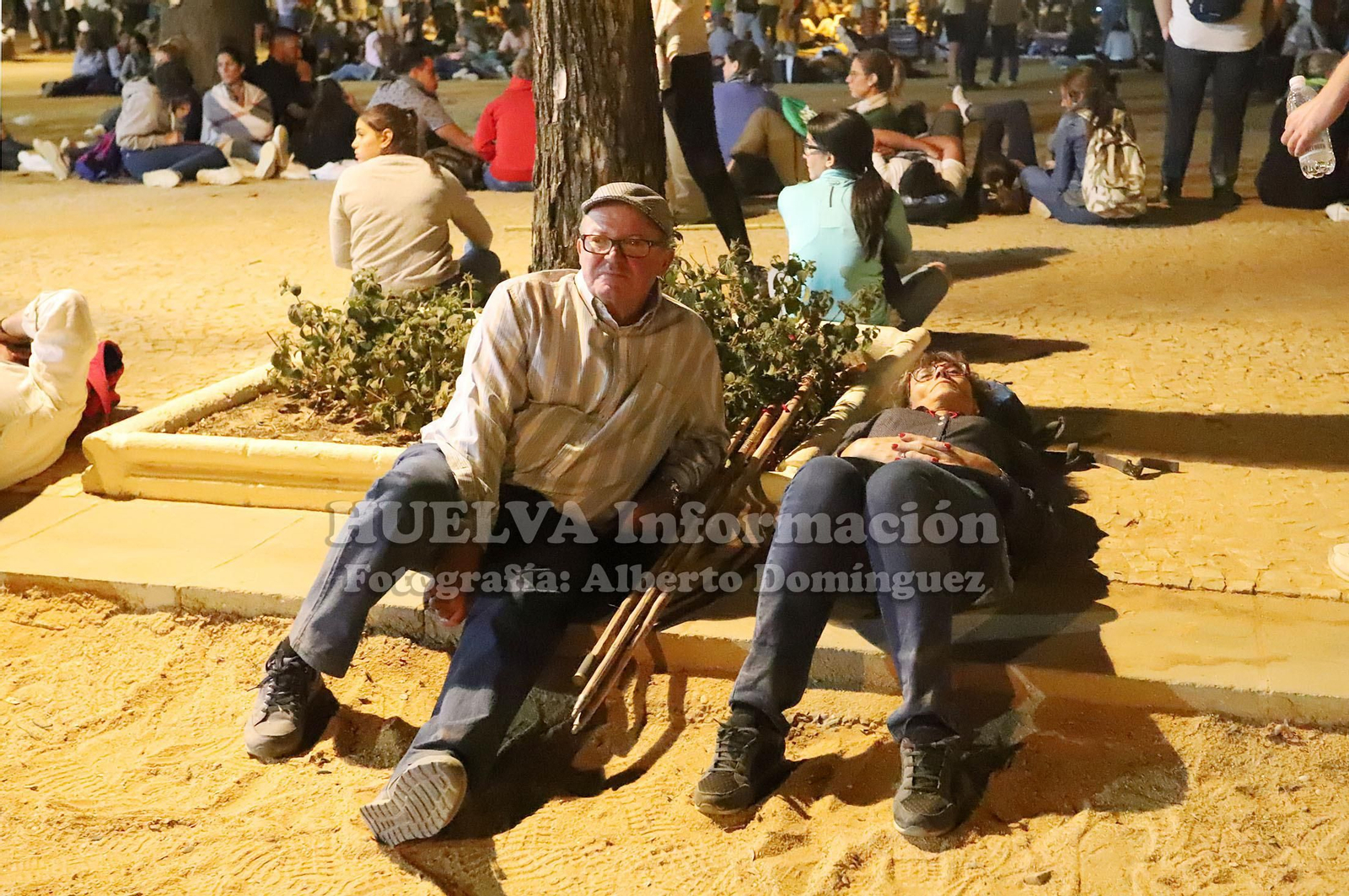 Imágenes del camino de la Venida de la Virgen del Rocío