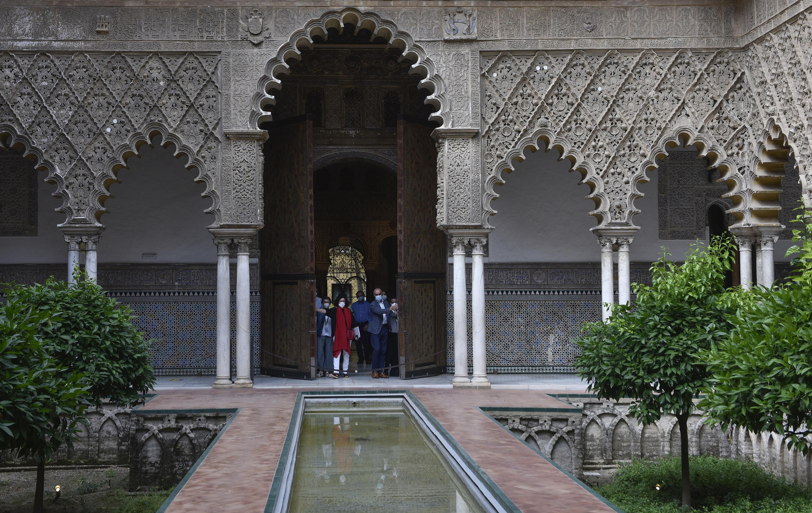 En el corazón del Alcázar de Sevilla: vuelta a la normalidad