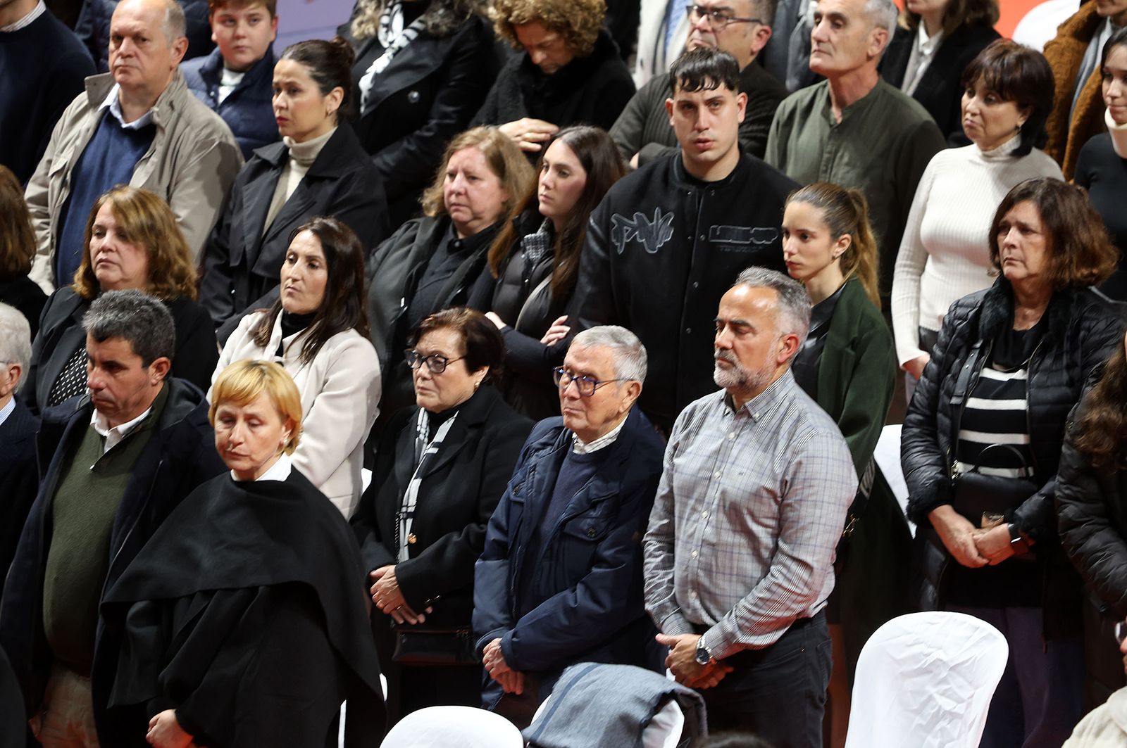 Fotografías de la misa funeral por las víctimas del accidente de tren en Adamuz
