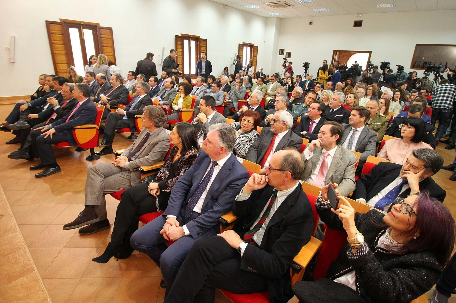 Susana Díaz, en La Rábida