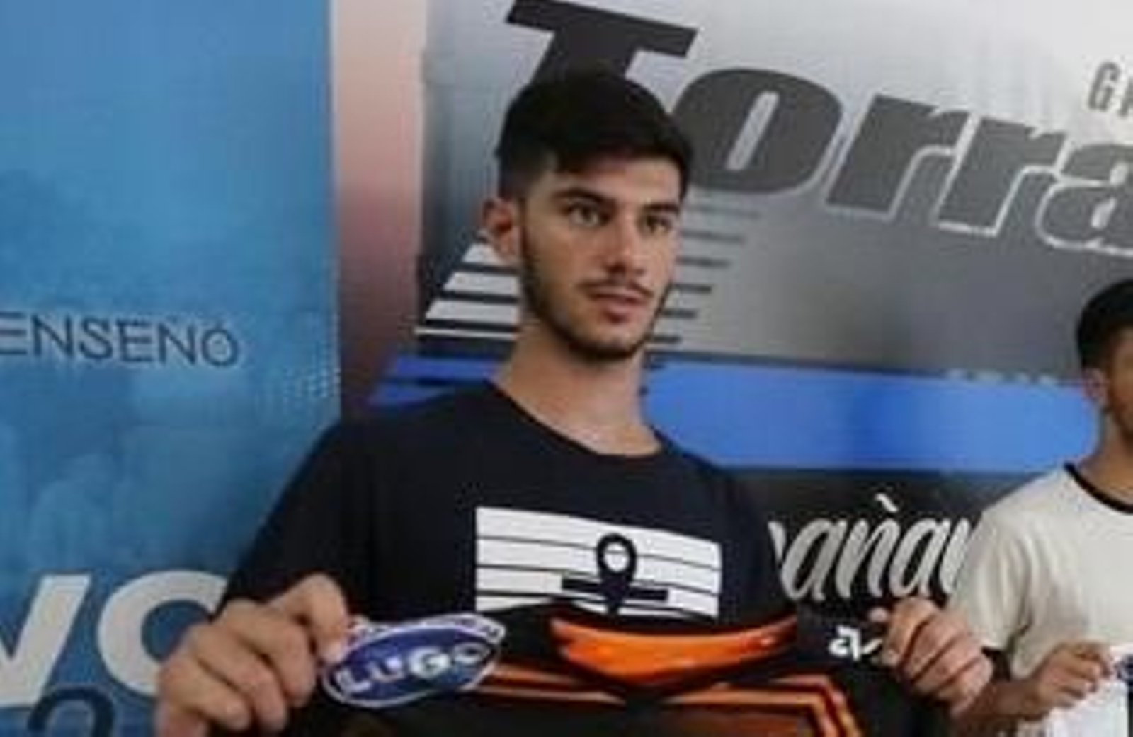 Rubén Sánchez, el día de su presentación con el Xerez CD.