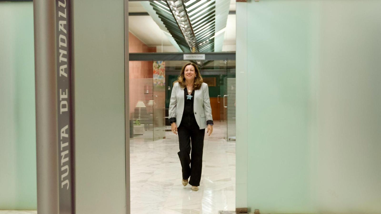 La Consejera María del Carmen Castillo Mena participó en el cierre de la sesión de la mañana | Imagen de archivo