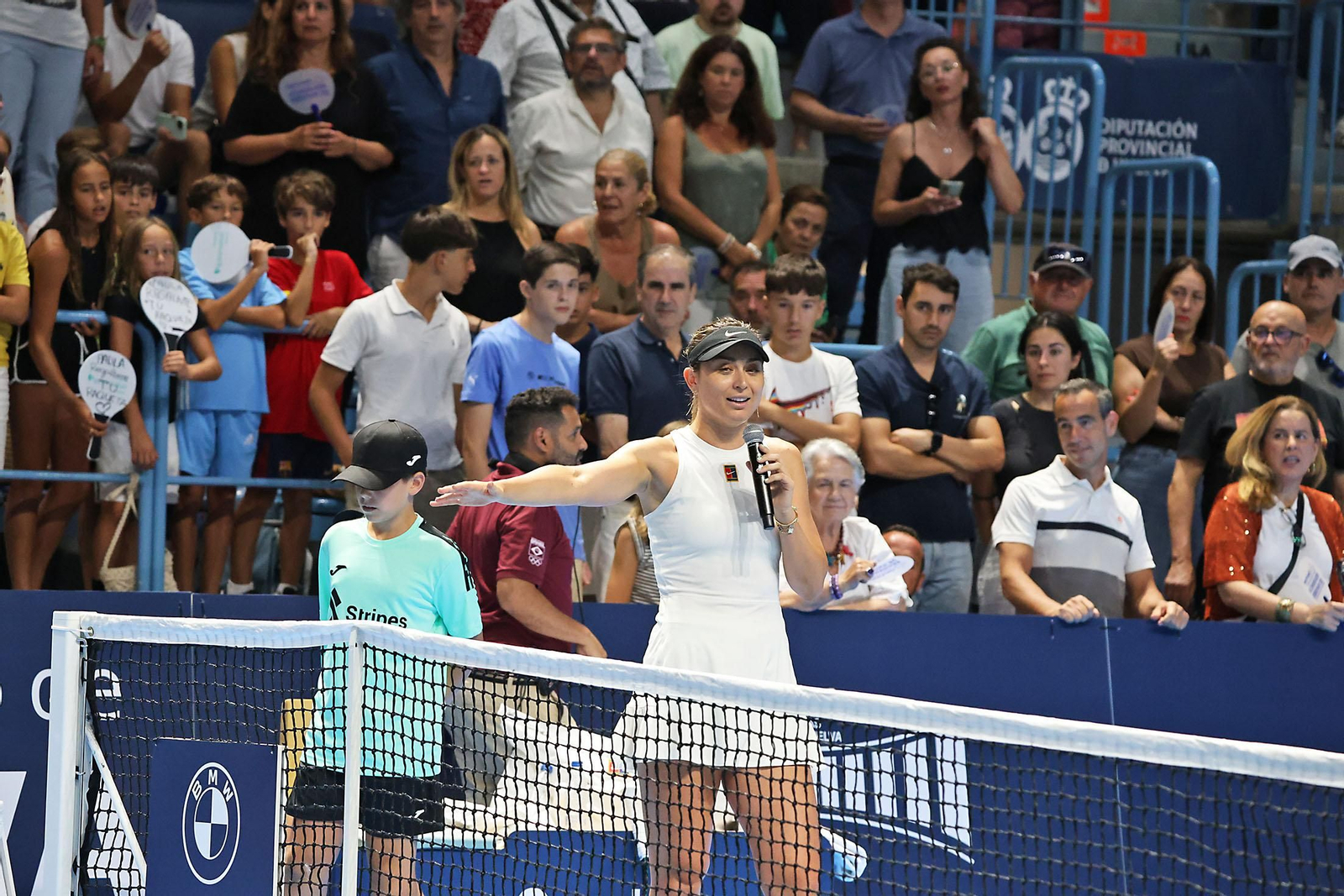 Imágenes de la final femenina de la Copa del Rey de tenis de Huelva entre Jesica Bouzas y Paula Badosa