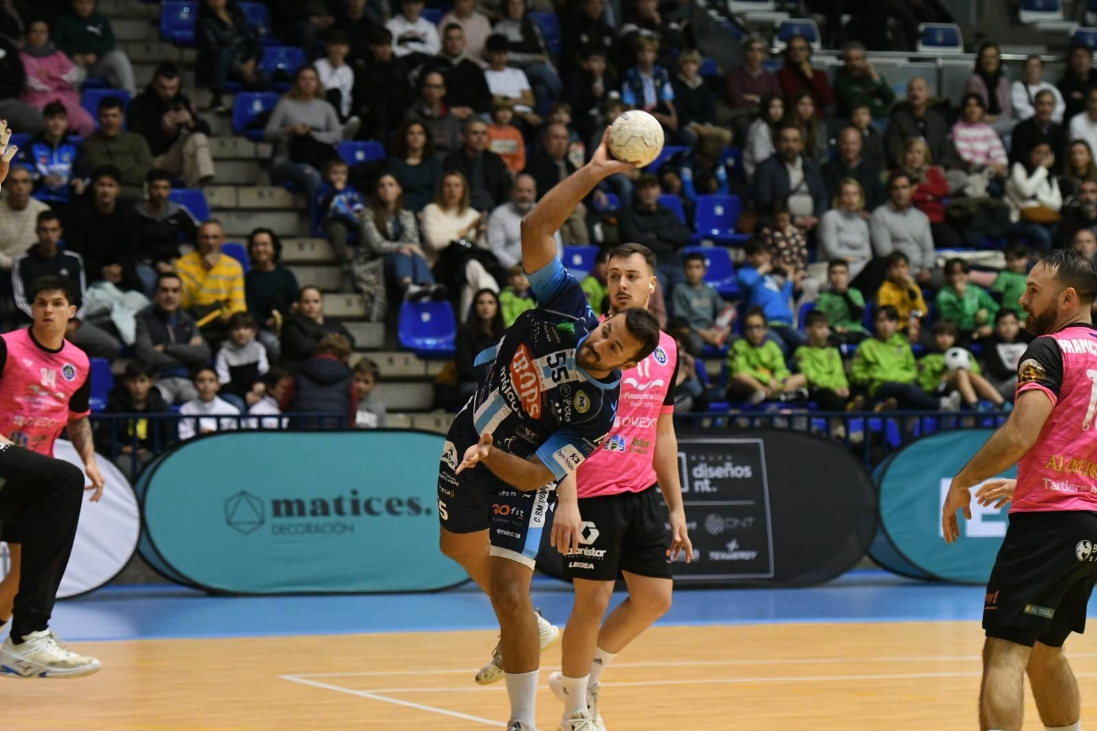 Un partido del Trops Málaga. Un partido del Trops Málaga.