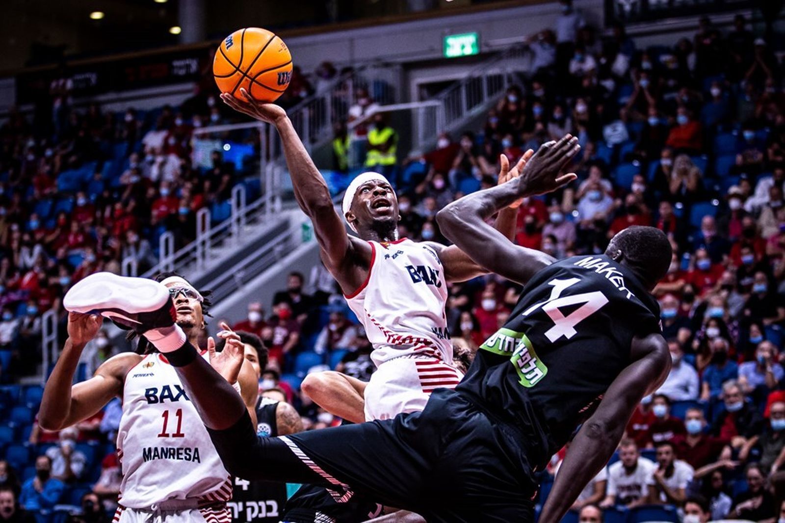 Sylvain Francisco, en una acción ofensiva.