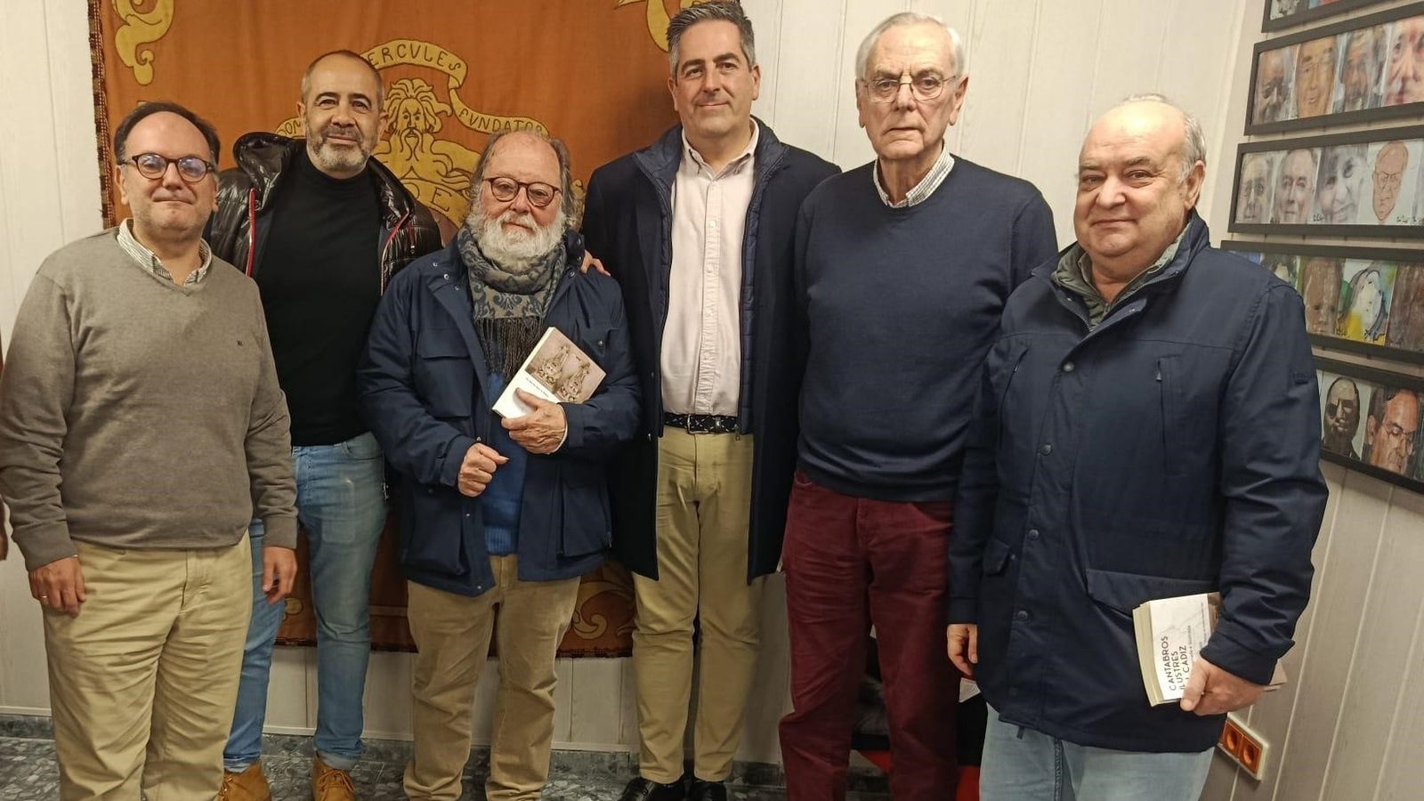 Eduardo Díaz, José Ruiz, Pepe Ángel González, Félix Obregón, Paco Durán y Pelayo García Borbolla.
