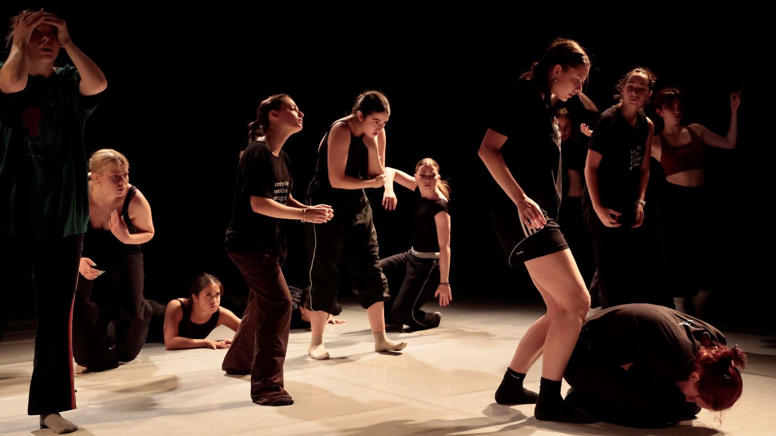 Los estudiantes ofrecieron una muestra de lo aprendido en el Centro de Creación Coreográfica de Andalucía.