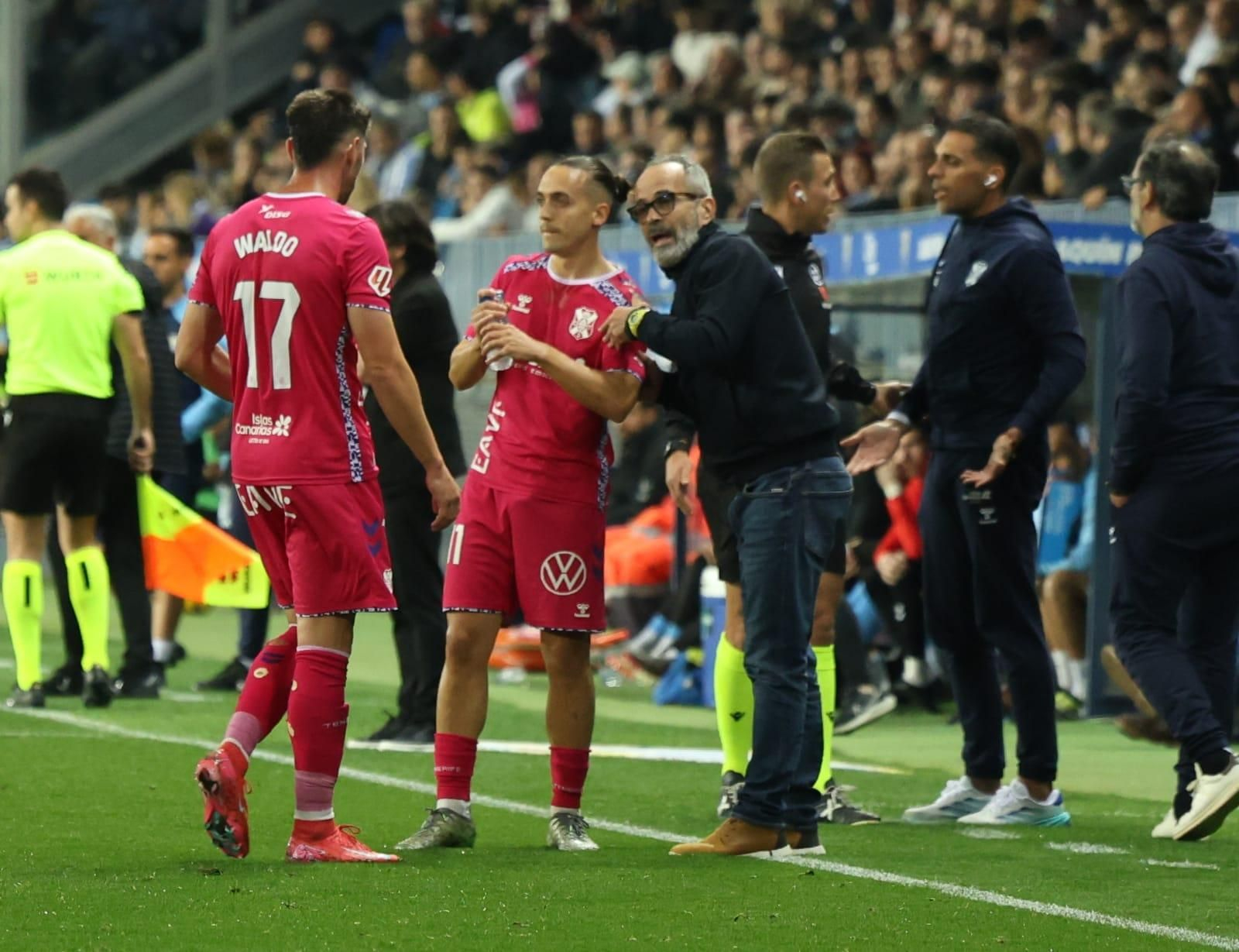 El Málaga CF-CD Tenerife, en fotos