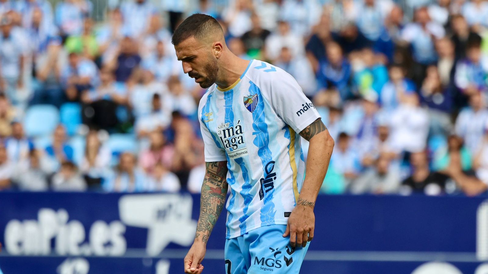 El Málaga CF - Eibar, en fotos