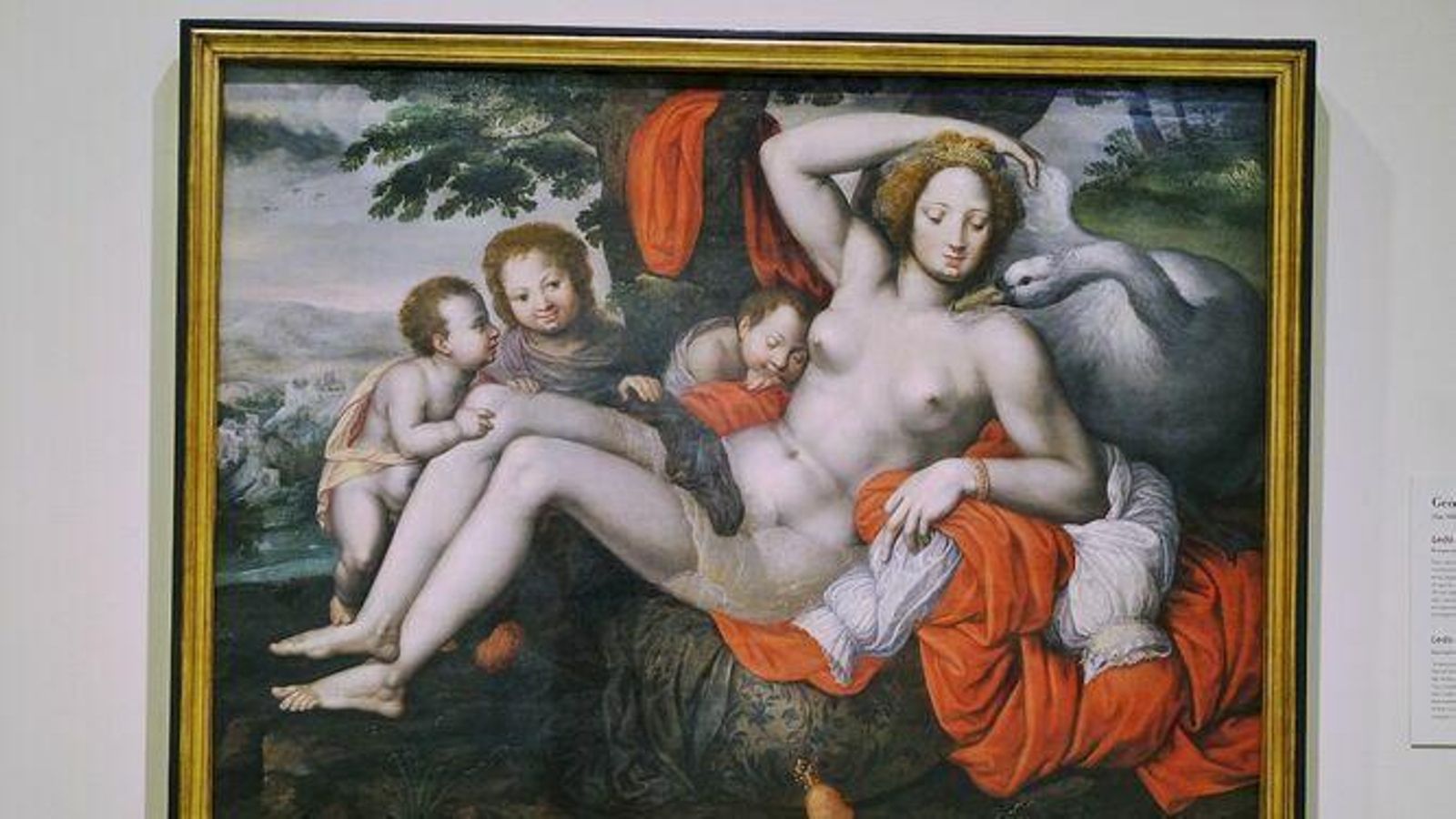 'Leda y el cisne', de Georg Penez.