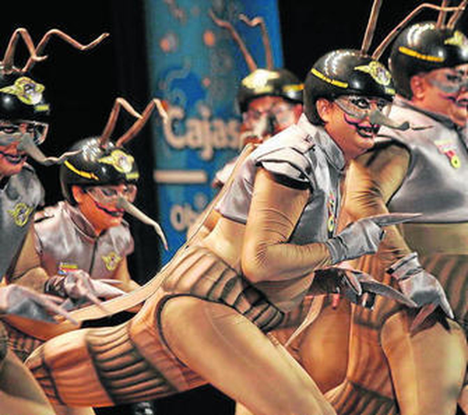 Los mosquitos jartibles del Sheriff, en plena actuación.