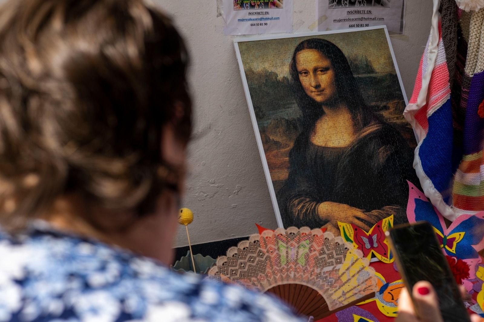 Las imágenes del I Encuentro de Bolillos de la asociación Mujeres de Acero