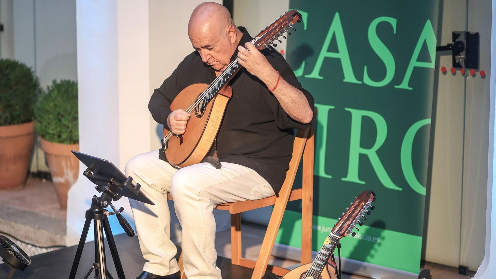 Espectáculo musical de Pedro Chamorro en el Museo Casa de los Tiros