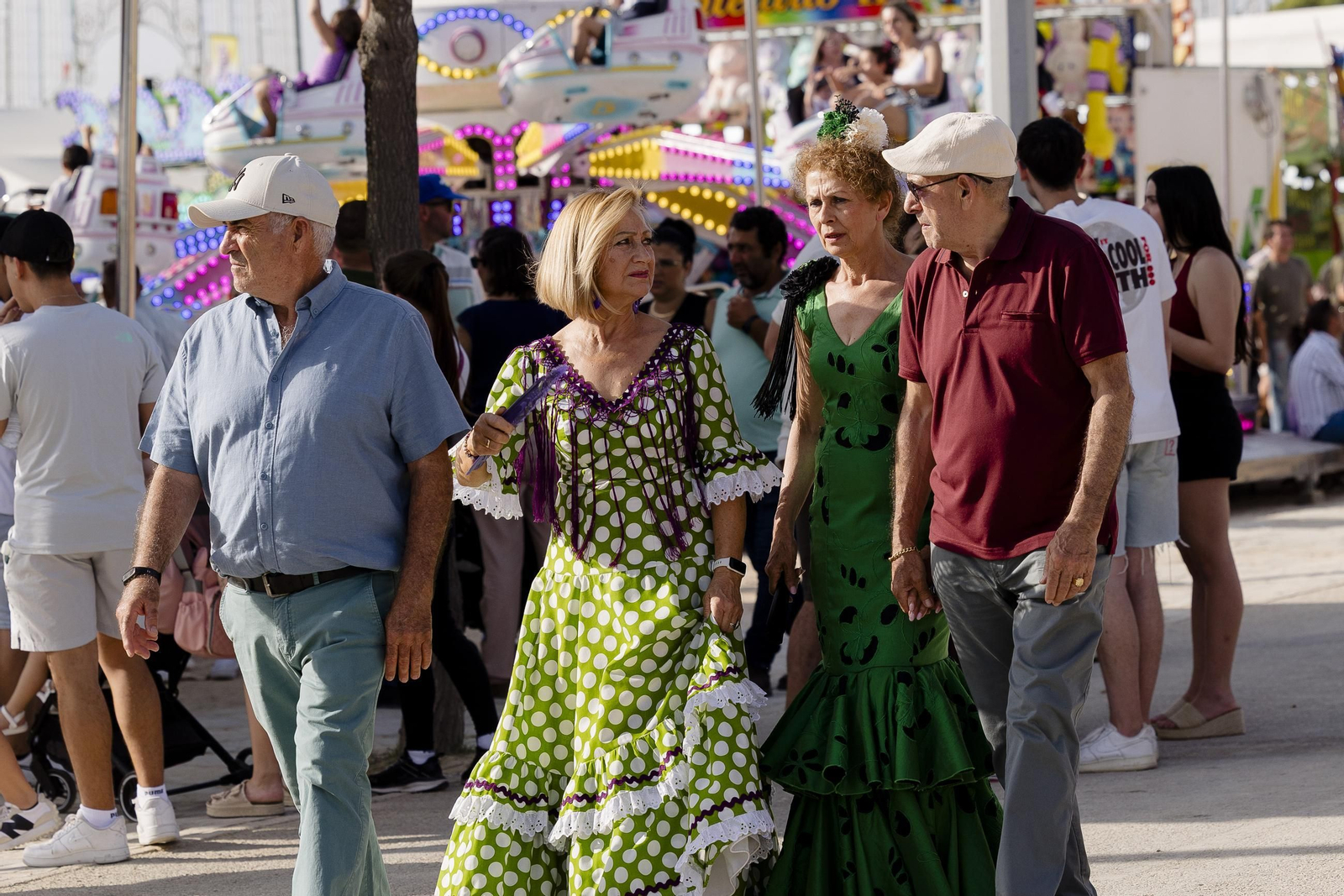 Búscate en las imágenes del domingo en la feria de Chiclana