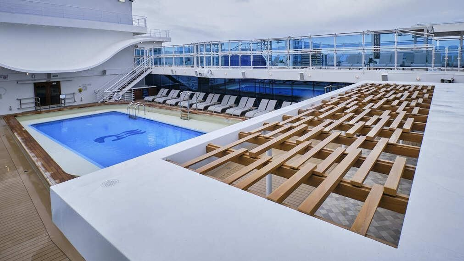 Interior del buque Sky Princess