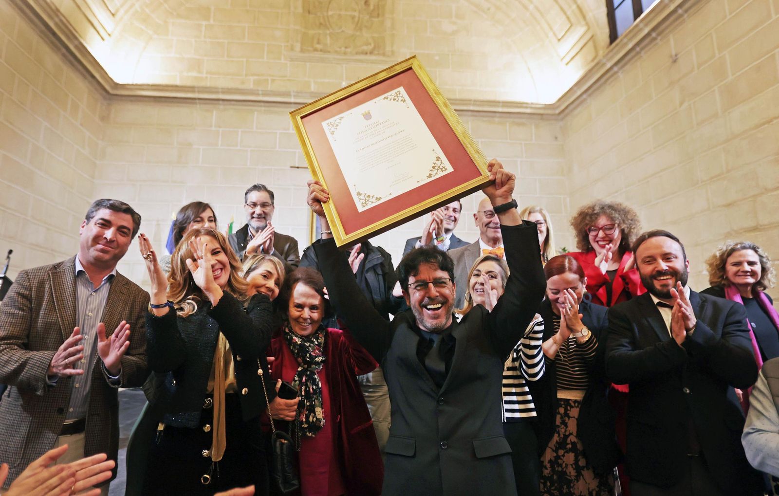 Emilio Morenatti ya es Hijo Adoptivo de Jerez