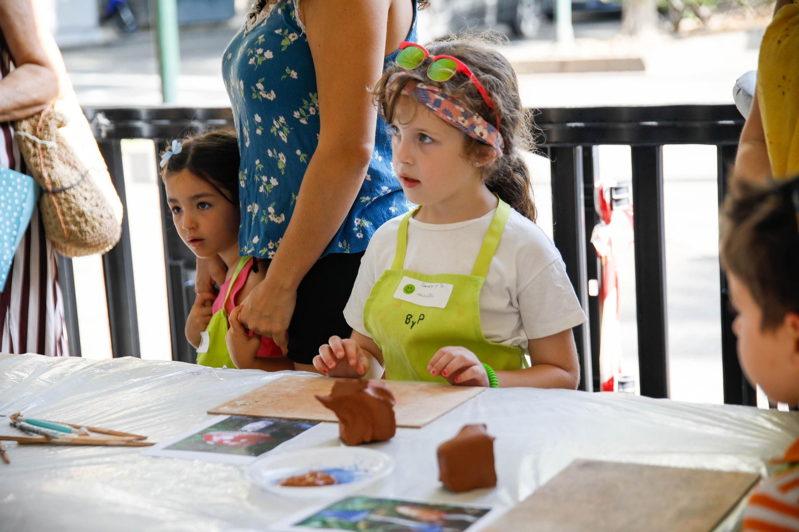 Los talleres infantiles de cerámica de 'Alfaralmería', en imágenes