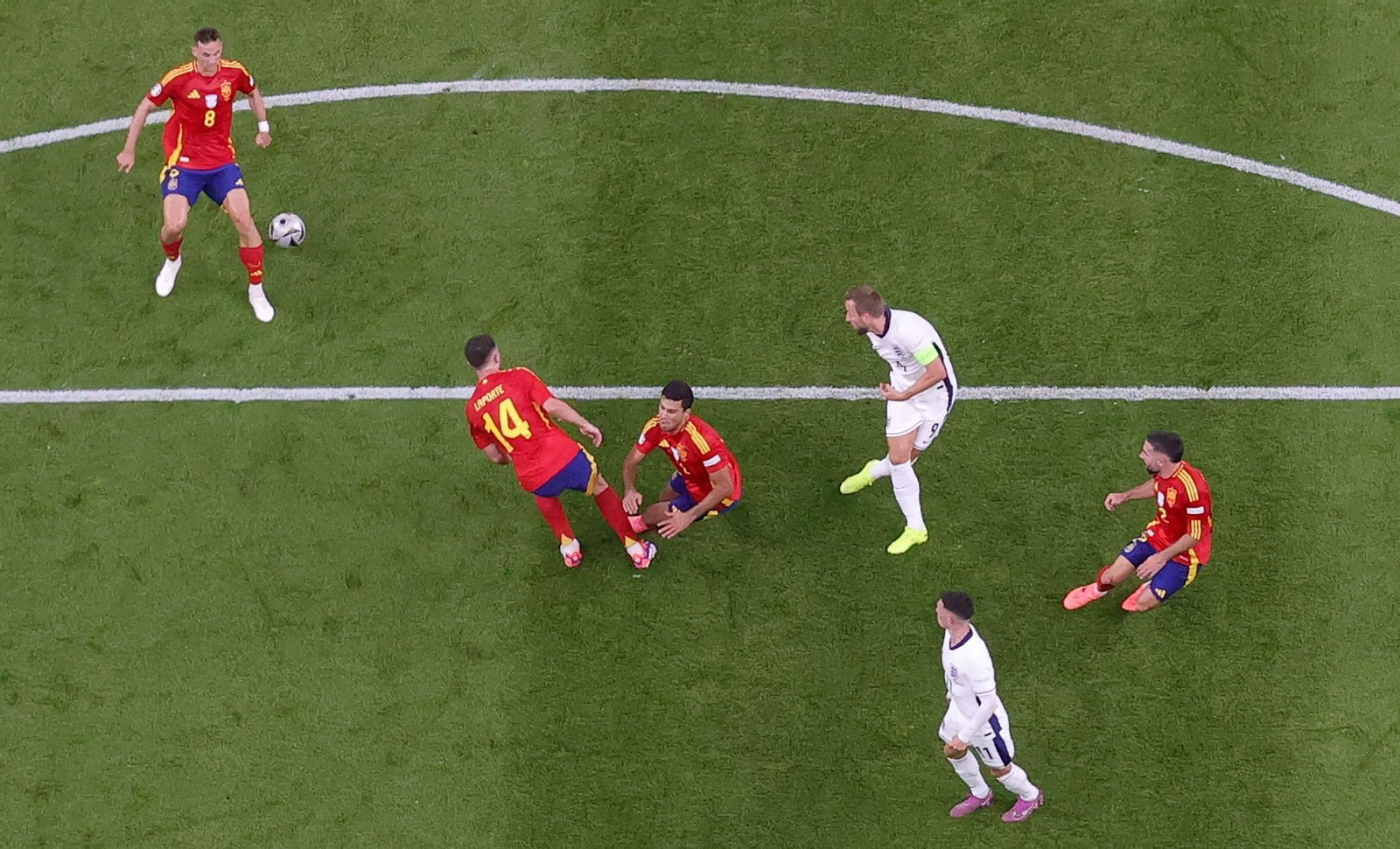 Las mejores fotos de la final España - Inglaterra