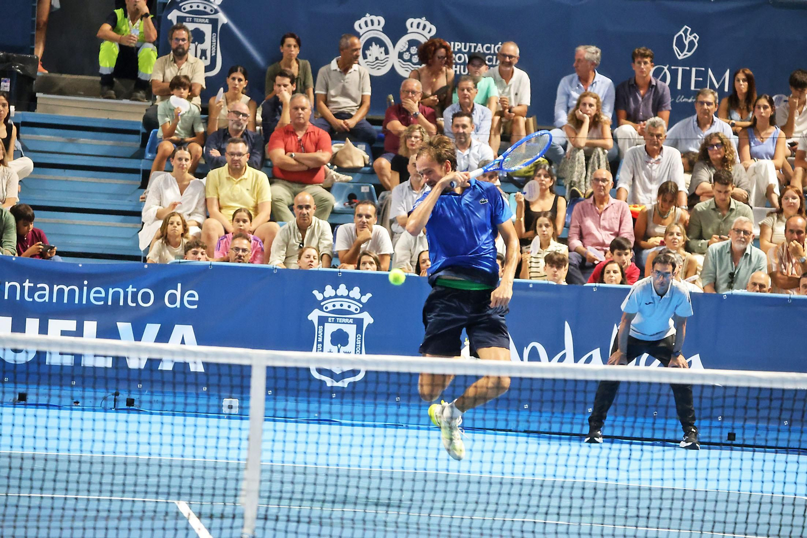 Imágenes de la final masculina de la Copa del Rey de tenis entre Daniil Medvedev y Alejandro Davidovich