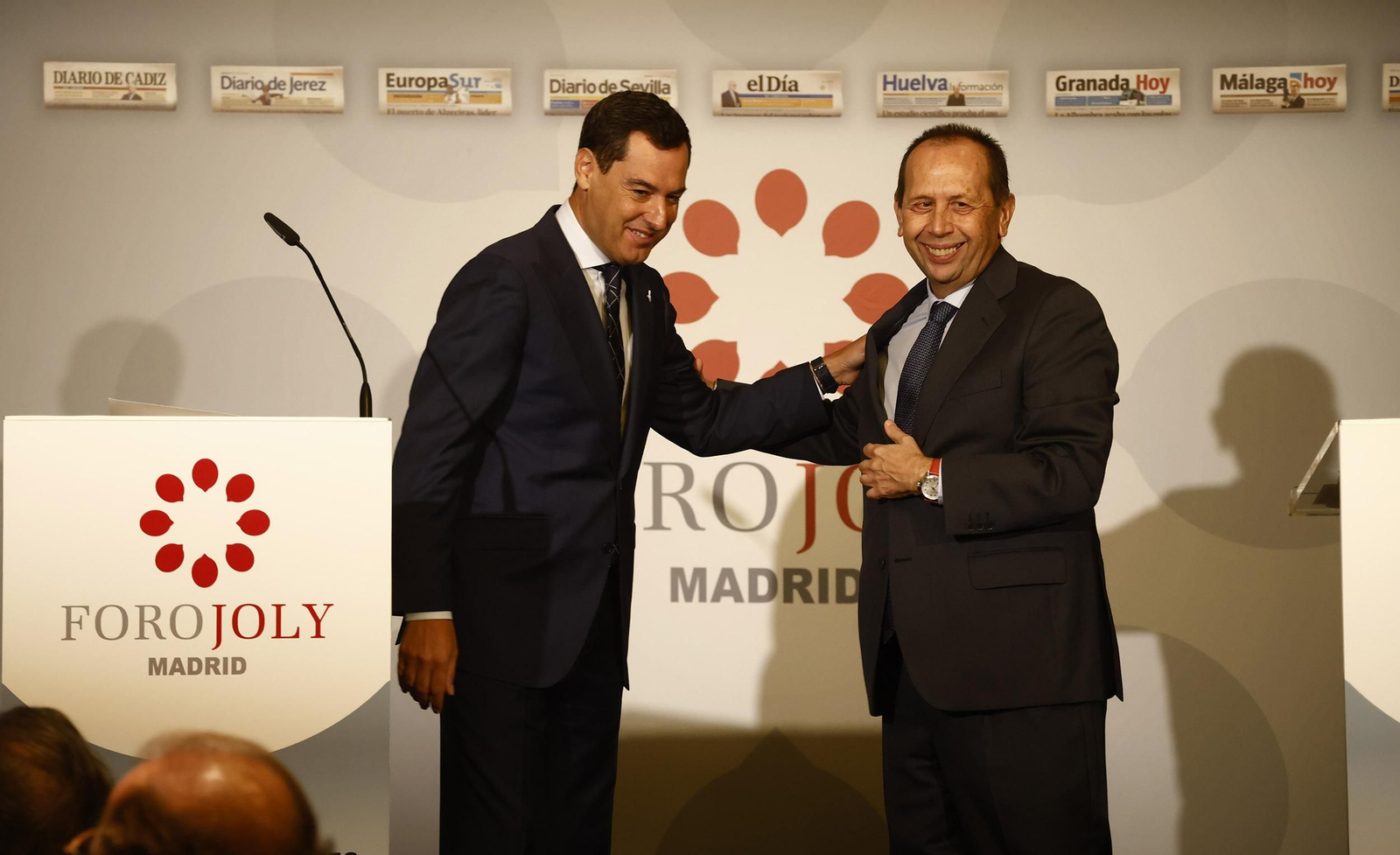 Foro Joly con Juanma Moreno en Madrid, todas las imágenes